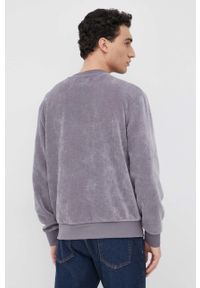 Calvin Klein Jeans bluza J30J319709.PPYY męska kolor szary gładka. Okazja: na co dzień. Kolor: szary. Materiał: dzianina. Wzór: gładki. Styl: casual #4