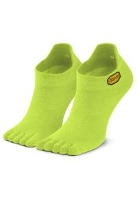 Vibram Fivefingers Skarpety Niskie Unisex Athletic No Show S18N02 Żółty. Kolor: żółty. Materiał: materiał