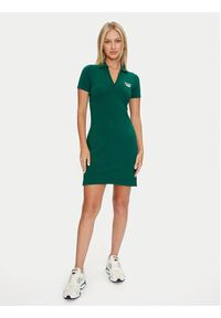 Reebok Sukienka codzienna Cl Ae V Polo Dress 100076246 Zielony Regular Fit. Okazja: na co dzień. Typ kołnierza: polo. Kolor: zielony. Materiał: bawełna. Typ sukienki: proste. Styl: casual #5
