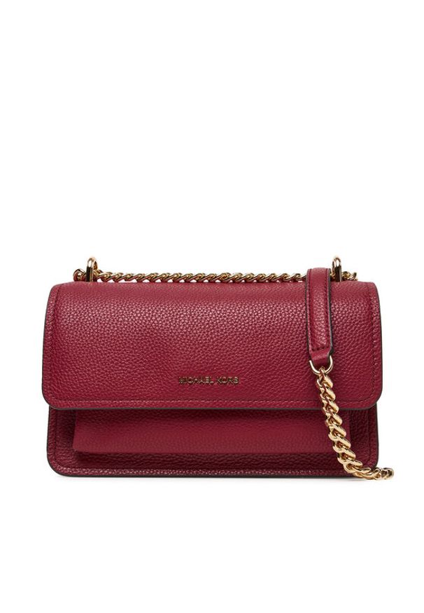 MICHAEL Michael Kors Torebka Claire 30T4GC7L3T Bordowy. Kolor: czerwony. Materiał: skórzane