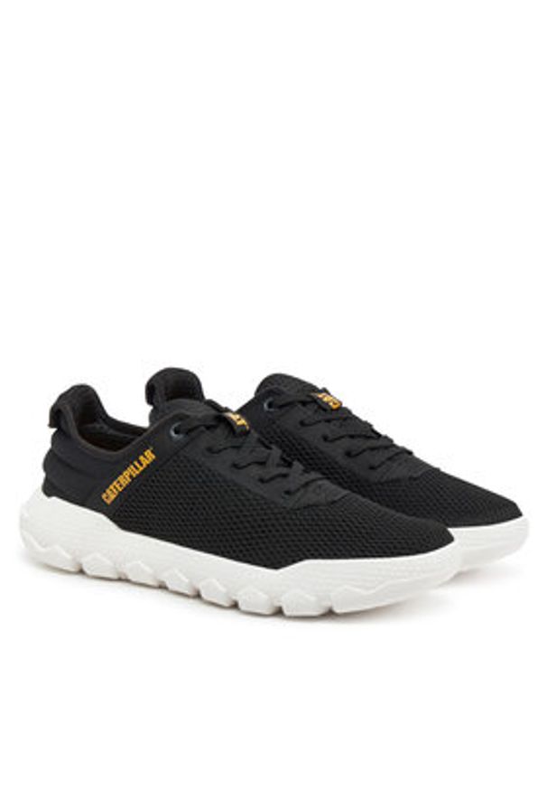CATerpillar Sneakersy P726249 Czarny. Kolor: czarny. Materiał: skóra