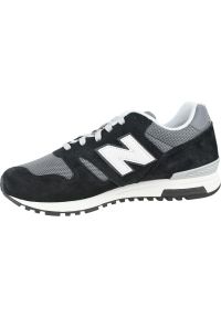 Buty New Balance M ML565CBK białe czarne szare. Okazja: do pracy, na uczelnię. Kolor: biały, wielokolorowy, czarny, szary. Materiał: tkanina, syntetyk, guma. Szerokość cholewki: normalna #3