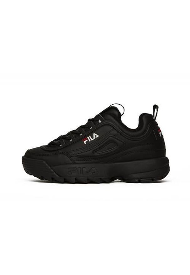 Buty do chodzenia damskie Fila Wmn Disruptor Low. Kolor: czarny. Materiał: syntetyk, tkanina, materiał. Sport: turystyka piesza