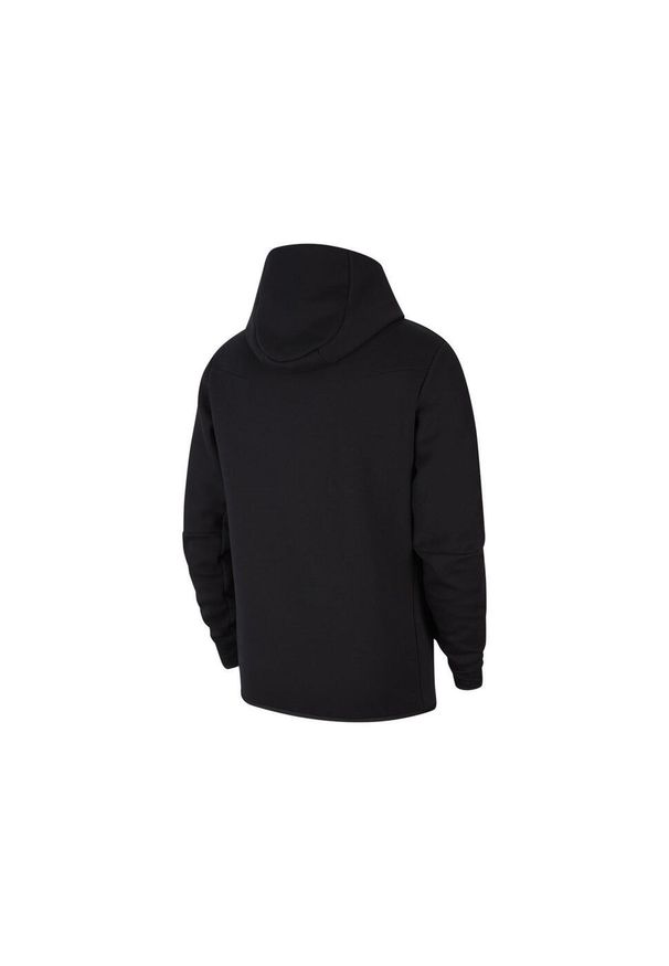 Bluza męska sportowa rozpinana z kapturem Nike TECH FLEECE. Typ kołnierza: kaptur. Kolor: czarny