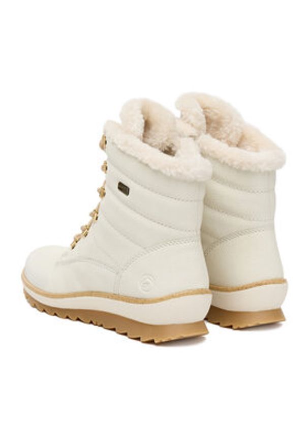 Remonte Trzewiki CEO-R8480-80 Biały. Kolor: biały. Materiał: skóra