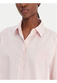 TOMMY HILFIGER - Tommy Hilfiger Koszula WW0WW48190 Różowy Regular Fit. Kolor: różowy. Materiał: bawełna #5
