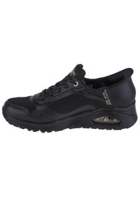 skechers - Buty sportowe Sneakersy damskie, Skechers Uno-Slip-In Air. Kolor: czarny. Sport: turystyka piesza