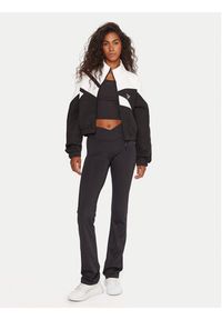 Reebok Bluza RK25139CCW Czarny Regular Fit. Kolor: czarny. Materiał: syntetyk