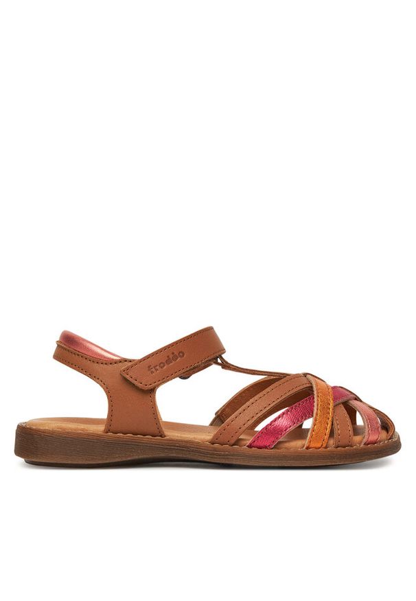 Sandały Froddo. Kolor: brązowy