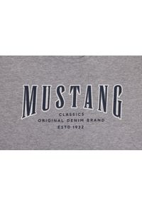 Męski T-Shirt Mustang Style Alex Mid Grey Mélange 1017336 4140 #2