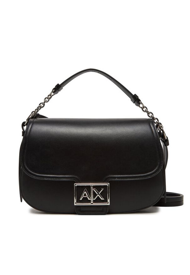 Armani Exchange Torebka XW000940 AF13687 UC001 Czarny. Kolor: czarny. Materiał: skórzane