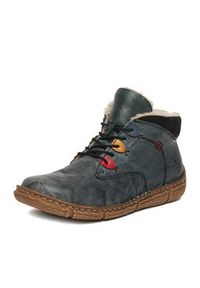 Rieker Trzewiki CEO-Z3724-54 Niebieski. Kolor: niebieski. Materiał: skóra #4