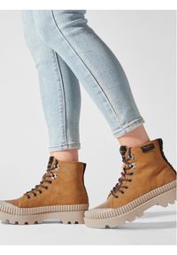Pepe Jeans Trzewiki Ascot Desert PLS50429 Brązowy. Kolor: brązowy. Materiał: skóra, zamsz #1