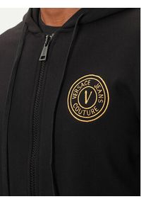 Versace Jeans Couture Bluza 79GAIT00 CF01T Czarny Regular Fit. Kolor: czarny. Materiał: bawełna