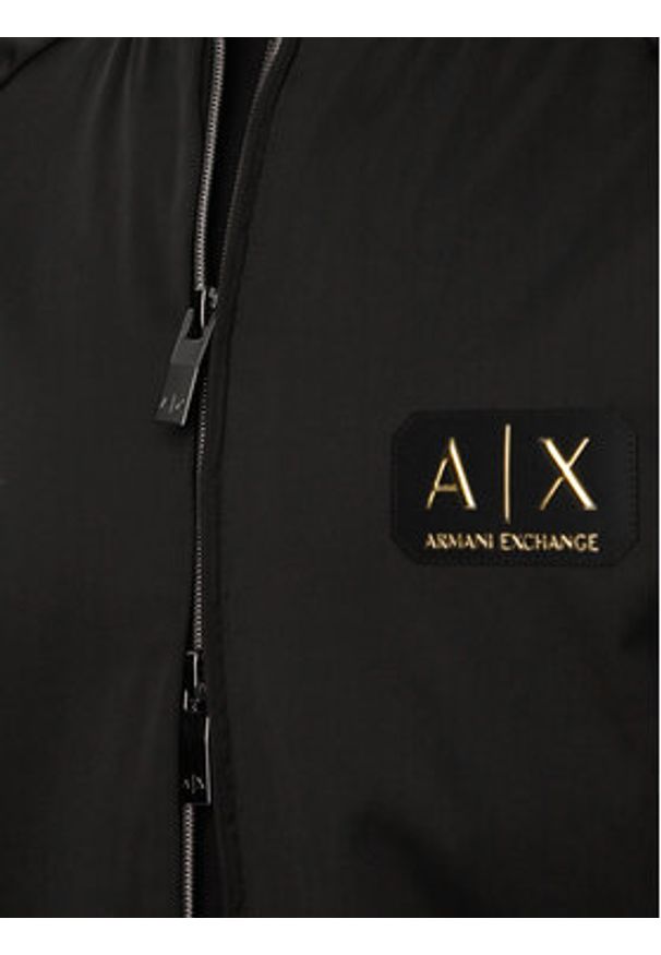 Armani Exchange Kurtka bomber XM001836 AF20535 UC001 Czarny Regular Fit. Kolor: czarny. Materiał: bawełna