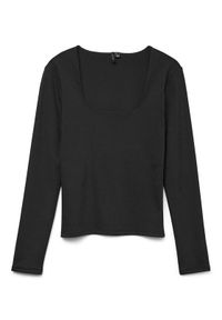 Vero Moda Bluzka Million 10334613 Czarny Regular Fit. Kolor: czarny. Materiał: syntetyk