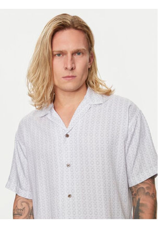 Jack & Jones - Jack&Jones Koszula Caaron 12255859 Niebieski Relaxed Fit. Kolor: niebieski. Materiał: lyocell