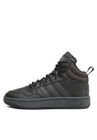 Adidas - adidas Sneakersy Hoops 3.0 GW6421 Czarny. Kolor: czarny. Materiał: materiał #3