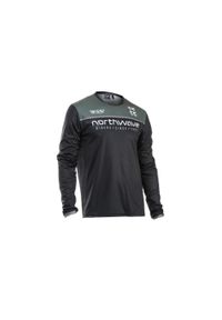 Koszulka rowerowa z długim rękawe NORTHWAVE Edge 2 Jersey Long Sleeve. Kolor: wielokolorowy, czarny, szary. Materiał: jersey. Długość rękawa: długi rękaw. Długość: długie. Sport: fitness