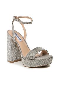 Steve Madden Sandały Lessa-R SM11002394-998 Srebrny. Kolor: srebrny #5