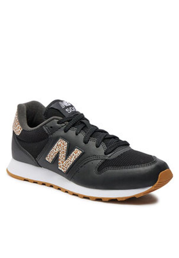 New Balance Sneakersy GW500LB2 Czarny. Kolor: czarny. Materiał: skóra