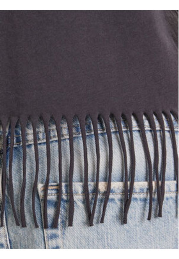 Noisy may - Noisy May Top Max 27034418 Szary Loose Fit. Kolor: szary. Materiał: bawełna