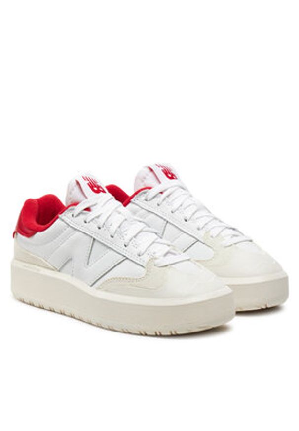New Balance Sneakersy CT302VB Biały. Kolor: biały. Materiał: skóra