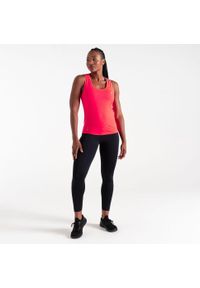 DARE 2B - Koszulka fitness bez rękawów damska Modernize II. Kolor: różowy. Długość rękawa: bez rękawów. Sport: fitness