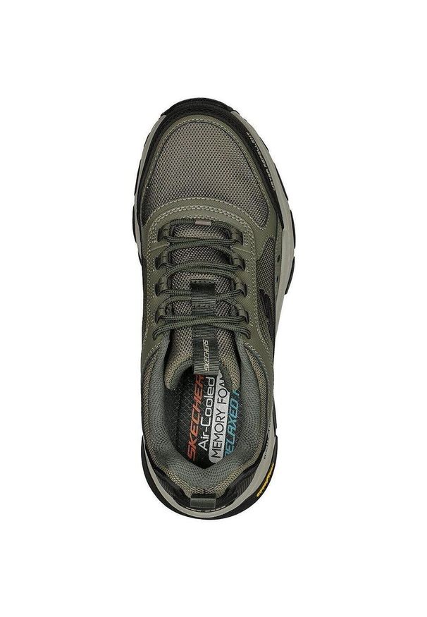 skechers - Adidasy Skechers D'lux Trekker, Mężczyźni. Kolor: szary. Materiał: syntetyk, materiał. Sport: fitness