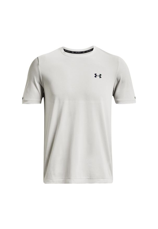 Bezszwowy jersey Under Armour Rush Legacy. Kolor: czarny, biały, wielokolorowy. Materiał: jersey. Sport: fitness