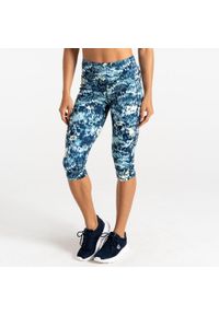 DARE 2B - Legginsy turystyczne damskie Influential 3/4. Kolor: fioletowy. Materiał: poliester, materiał. Sport: fitness