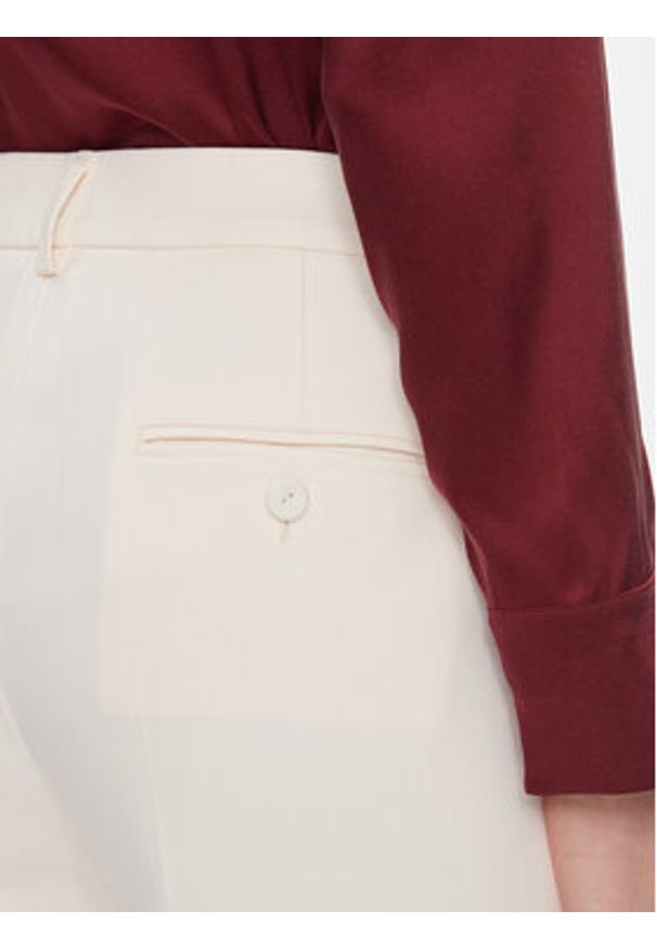 Weekend Max Mara Spodnie materiałowe Vite 2415131031 Beżowy Regular Fit. Kolor: beżowy. Materiał: bawełna