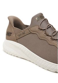 skechers - Skechers Sneakersy Bobs Sport Squad Chaos 117500/TPE Beżowy. Kolor: beżowy. Materiał: mesh, materiał. Model: Skechers Sport #5