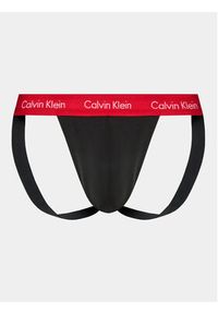Calvin Klein Komplet 3 par slipów Jock Strap Jock Strap 3Pk 000NB3054A Czarny. Kolor: czarny. Materiał: bawełna #3