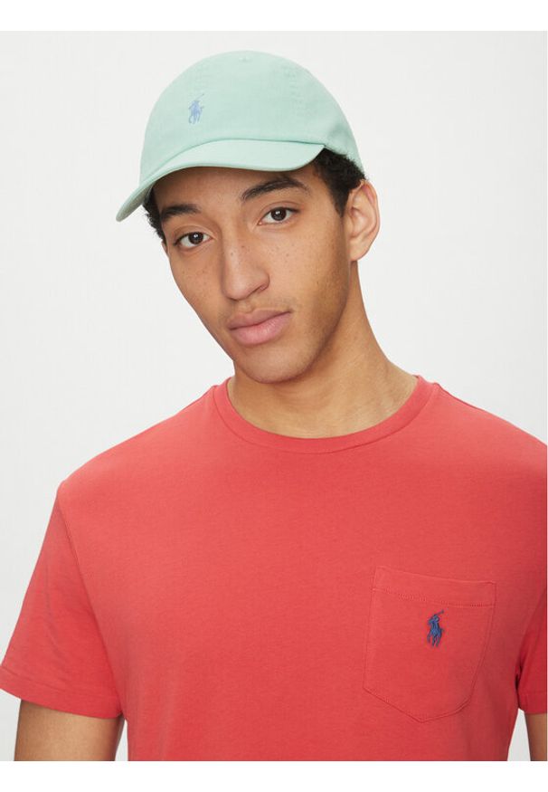 Polo Ralph Lauren Czapka z daszkiem Chino Ball Cap 710667709124 Zielony. Kolor: zielony. Materiał: materiał, bawełna