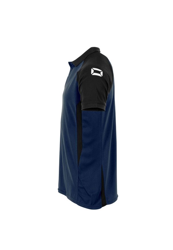 STANNO - Polo Stanno Stadio. Typ kołnierza: polo. Kolor: wielokolorowy, niebieski, czarny. Styl: sportowy