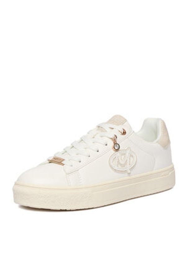 MEXX Sneakersy EO-MI001011361W Biały. Kolor: biały. Materiał: materiał
