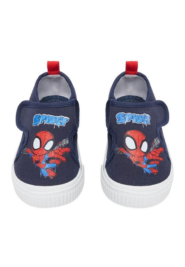 Kapcie Spidey. Kolor: niebieski