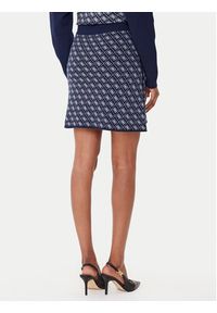 Guess Spódnica ołówkowa W5BD81 Z3JD2 Granatowy Slim Fit. Kolor: niebieski. Materiał: syntetyk #5