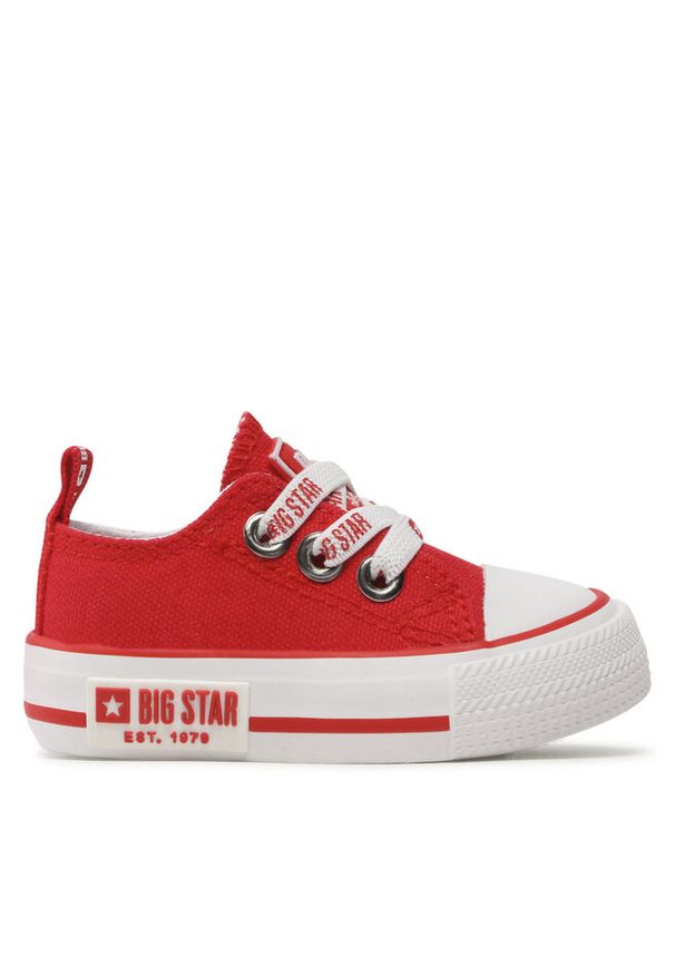 BIG STAR SHOES - Trampki Big Star Shoes. Kolor: czerwony