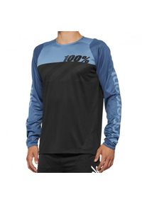 Bluza rowerowa męska 100% R-Core. Kolor: wielokolorowy, niebieski, czarny