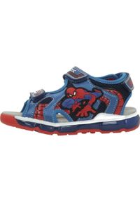Geox - Sandały GEOX J SANDAL ANDROID BOY Niebieski. Kolor: niebieski. Materiał: tkanina. Sezon: lato