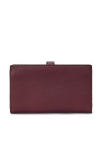 Lauren Ralph Lauren - LAUREN RALPH LAUREN Duży Portfel Damski 432915358004 Bordowy. Kolor: czerwony. Materiał: skóra #3
