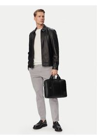 Karl Lagerfeld - KARL LAGERFELD Aktówka B2M30191 Czarny. Kolor: czarny. Materiał: skóra #1