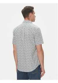 TOMMY HILFIGER - Tommy Hilfiger Koszula MW0MW38585 Beżowy Slim Fit. Kolor: beżowy. Materiał: bawełna #2