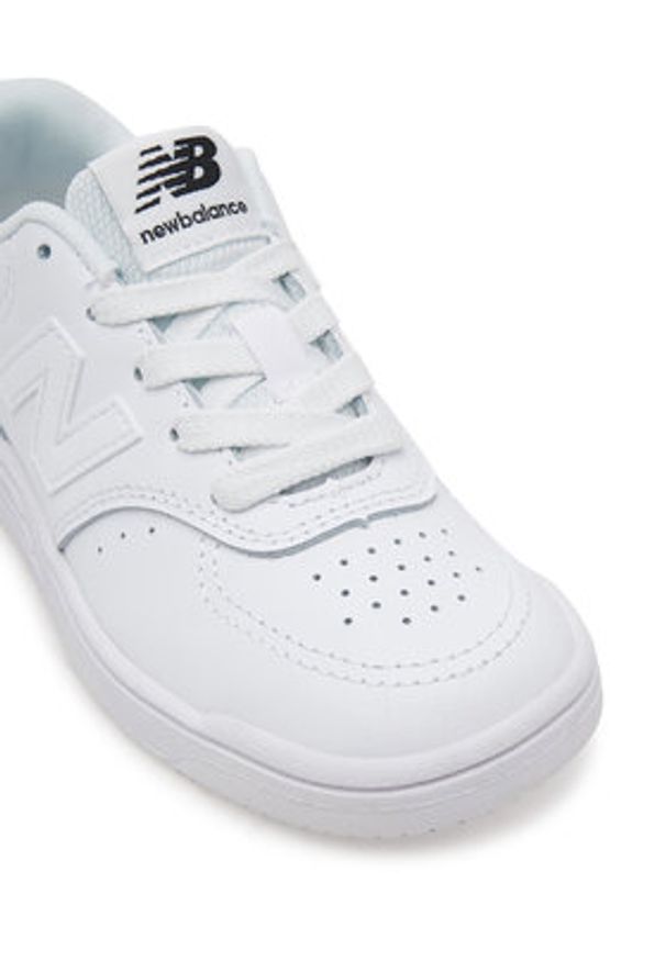 New Balance Sneakersy PSB80WW Biały. Kolor: biały. Materiał: skóra