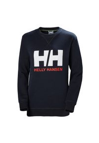 Bluza damska Helly Hansen Logo Crew. Kolor: niebieski #1