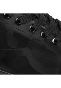 Emporio Armani - Sneakersy EMPORIO ARMANI - X4X264 XM724 K001 Black/Black. Okazja: na co dzień. Kolor: czarny. Materiał: materiał, skóra. Styl: elegancki, casual, klasyczny, sportowy #6