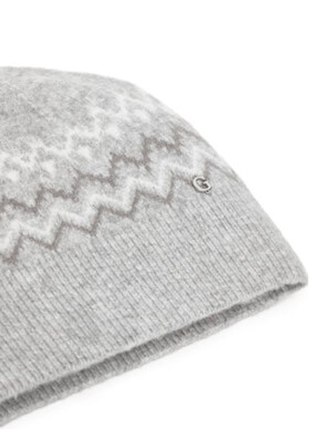 Guess Zestaw Szalik i Czapka W5PZ18 Z3LQ0 Szary. Kolor: szary. Materiał: materiał