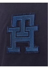 TOMMY HILFIGER - Tommy Hilfiger T-Shirt MW0MW32589 Granatowy Regular Fit. Kolor: niebieski. Materiał: bawełna #3